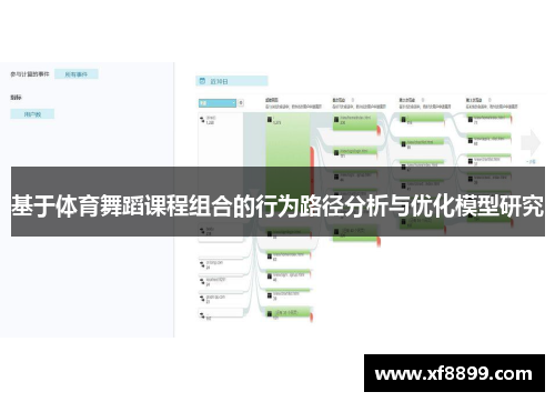 基于体育舞蹈课程组合的行为路径分析与优化模型研究
